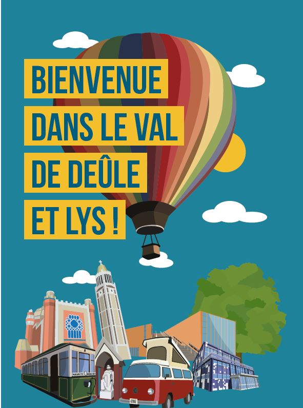 Carte touristique Val de Deûle