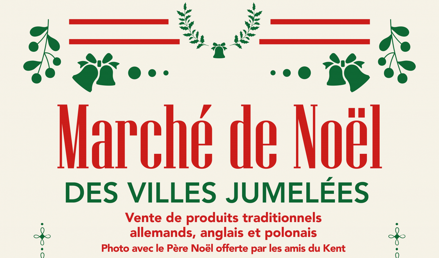 Affiche marché de Noël Saint-André