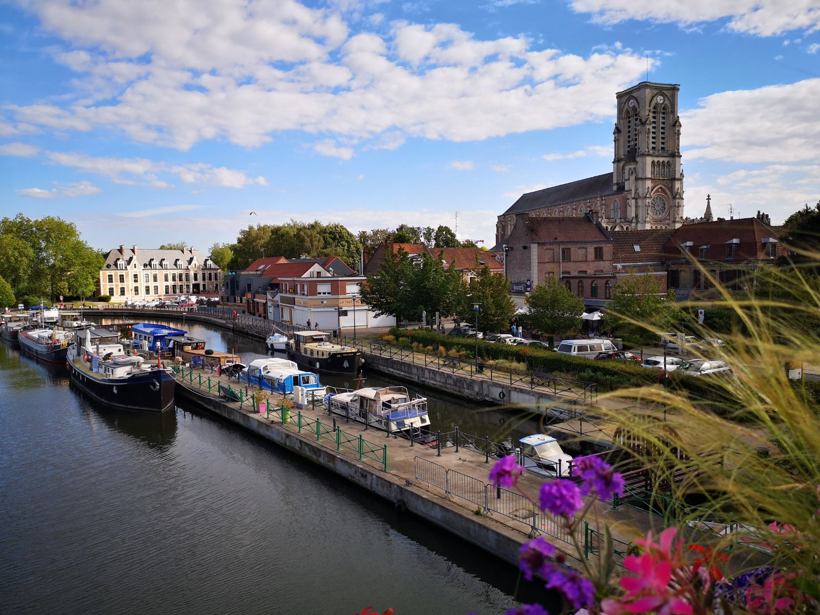 Le centre-ville de Wambrechies